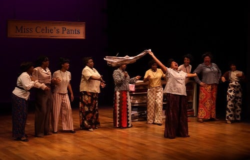 The Color Purple starring Aimee K. Bryant as Celie, Parke Square Theatre, photos by Petronella J. Ytsma