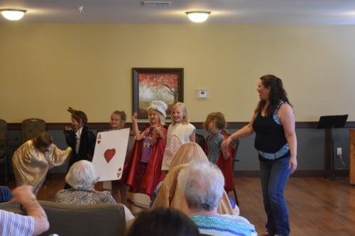 Play off the Page actors at Northern Lakes Senior Living