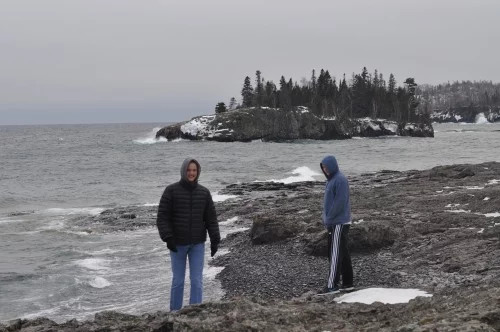 Lake Superior North Shore, near the Split Rock Lighthouse