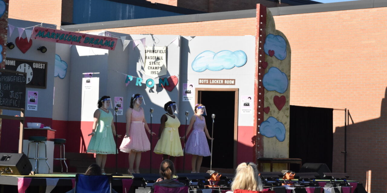 The Marvelous Wonderettes on the lawn BCT at CLC